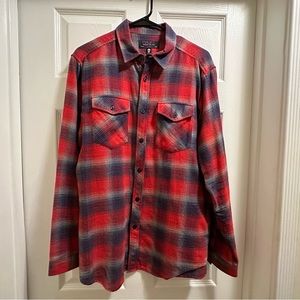 Mishka Red Flannel Long Sleeve